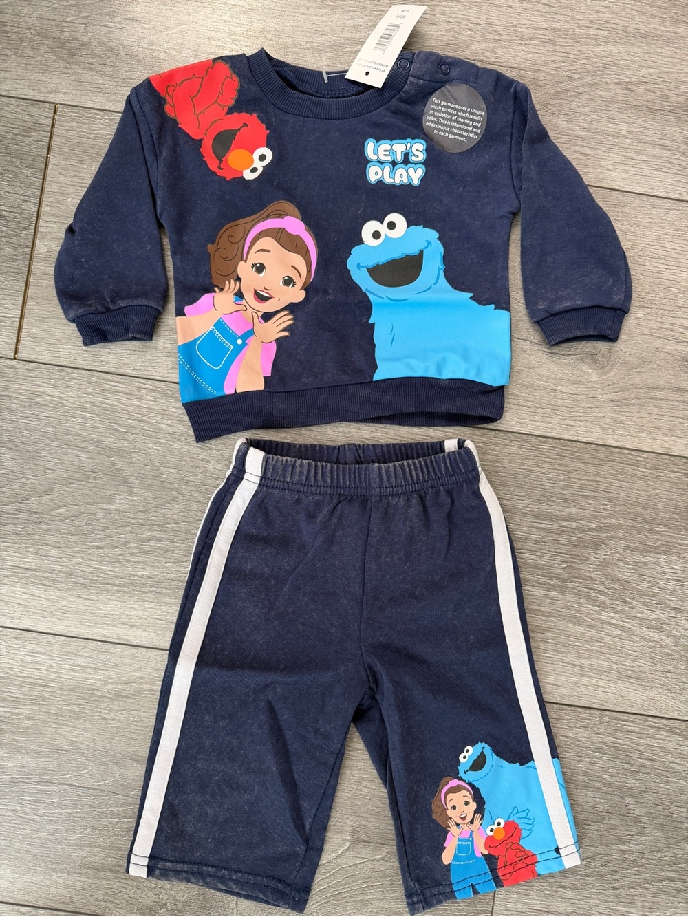 Ms. Rachel x Sesame Street Baby Boys’ or Girls’ Outfit NWT 6-9 Months